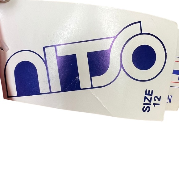 Vintage Deadstock Nitso Bright Pink 70s High Waist Wide Trouser Pants Size 27 - Picture 4 of 7